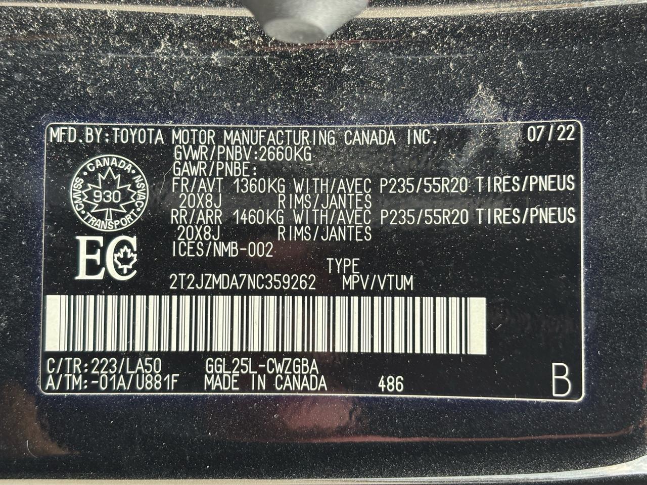2022 Lexus RX RX 350 Auto Photo