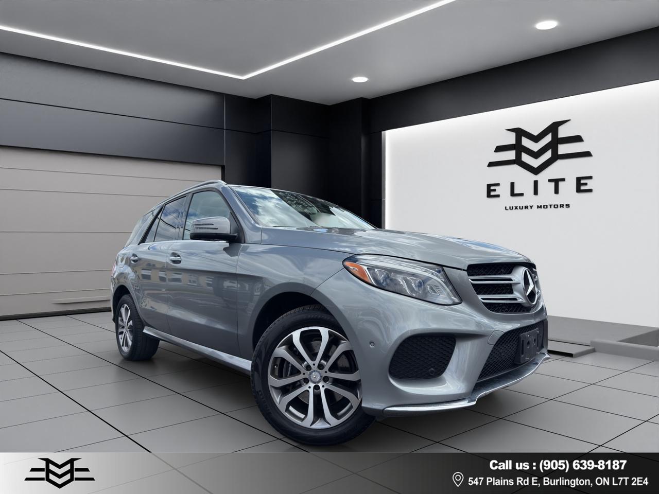 Used 2016 Mercedes-Benz GLE-Class GLE 350d 4MATIC - DIESEL - NAVI - LEATHER !!! for sale in Burlington, ON
