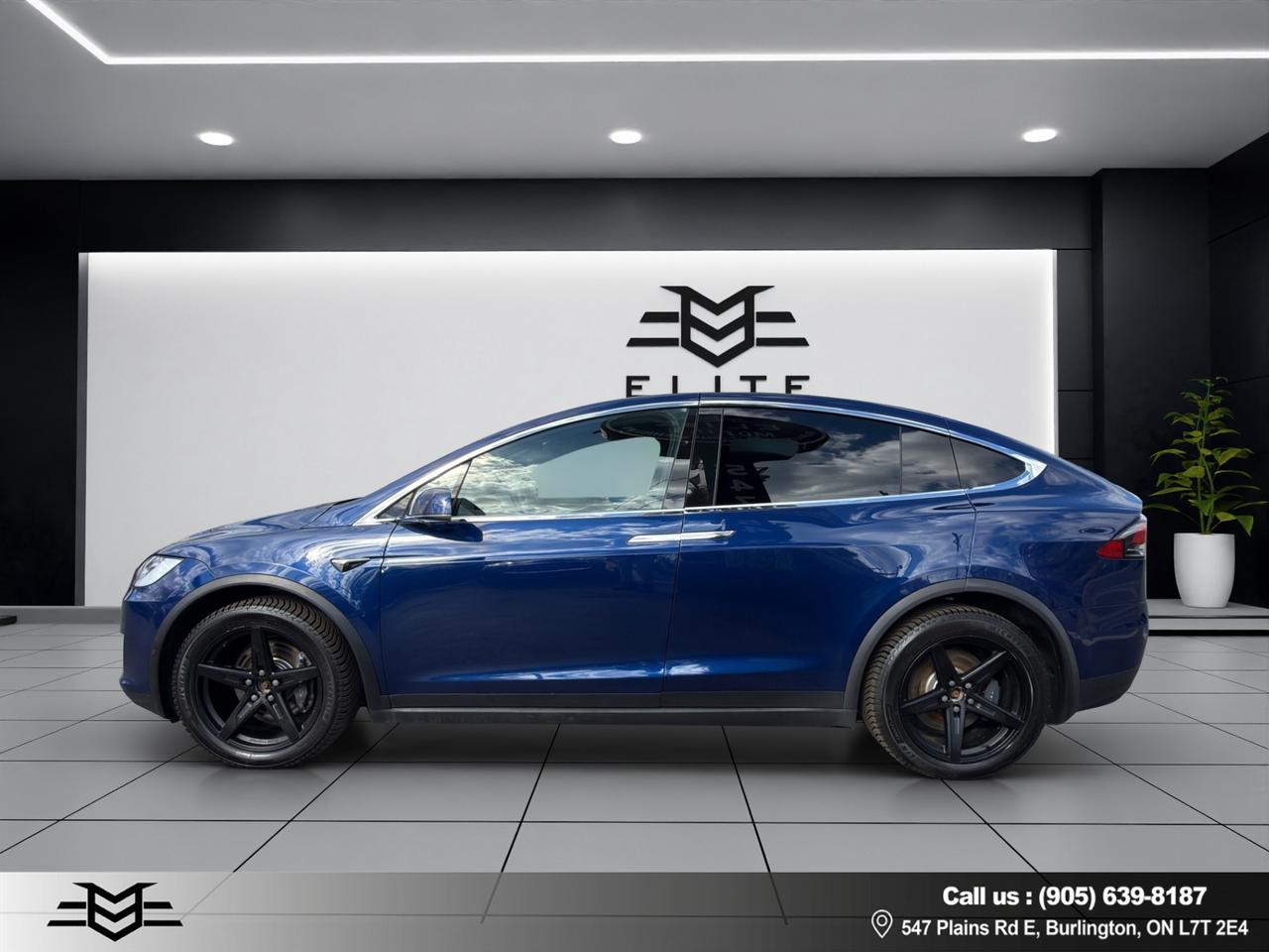 2017 Tesla Model X 100D AWD - NAVI - LEATHER - ELECTRIC !! Photo4