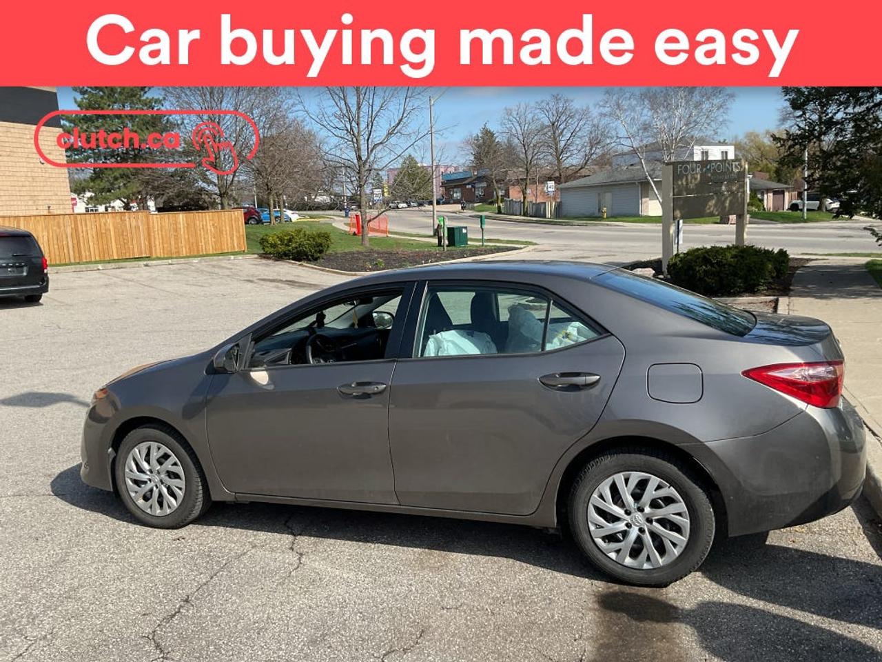 1 OWNER / Folding Rear Seats, Climate Control, Speed-Sensitive Volume and more!<br> <br>Clutch is the largest online used car retailer in Canada, delivering a seamless, hassle-free car-buying experience to drivers everywhere. Shop thousands of used cars online, get the right one delivered to your door, and enjoy peace of mind with our 10-Day Money-Back Guarantee. How sweet is that? To learn more, visit clutch.ca.<br> <br>The top features for this car include:<br> <br>Brake Assist<br>Folding Rear Seats<br>Climate Control<br>Speed-Sensitive Volume<br>Bluetooth Music<br>Touchscreen Display<br>Cruise Control<br>Adaptive Cruise Control<br>12V Outlet<br>Hands Free Device Connectivity<br>USB Input<br>Keyless Entry<br>Keyfob Remote Trunk Release<br>Lane Departure Warning<br>Active Lane Keep Assistance<br>Forward Collision Mitigation<br>Pedestrian Detection<br>Rear Window Defroster<br>Hill Assistance<br>Automatic High Beams<br>Rear View Camera<br>AM/FM Stereo<br> <br>Seamless home delivery - Delivery to your door in a matter of days. Available on select packages.<br> <br>Try it out for 10 days - If you do not like it, we will take it back. <br> <br>Quality assured - All cars go through our rigorous 210-point inspection and reconditioning process.<br> <br>Peace of mind - Warranty and protection plans available.<br> <br>Haggle-free - No haggling or hard sells.<br> <br>100% Transparency - Full inspection reports on every car, including high-res photography and a free Carfax report.<br> <br>Listed price is for cash purchase only and does not include taxes, Shipping Fees (if applicable), Delivery Fees (if applicable), government licensing fees.<br> <br>Previous Provincial Registrations:<br>Ontario<br> <br>Stock # 98535