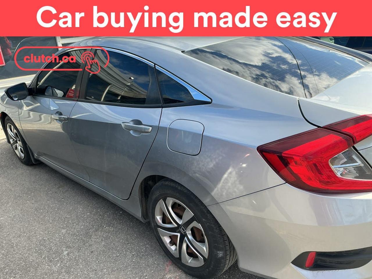 NO ACCIDENTS / CLEAN CARFAX / Brake Assist, Front Heated Seats, Folding Rear Seats and more!<br> <br>Clutch is the largest online used car retailer in Canada, delivering a seamless, hassle-free car-buying experience to drivers everywhere. Shop thousands of used cars online, get the right one delivered to your door, and enjoy peace of mind with our 10-Day Money-Back Guarantee. How sweet is that? To learn more, visit clutch.ca.<br> <br>The top features for this car include:<br> <br>Electric Parking Brake<br>Brake Assist<br>Front Heated Seats<br>Folding Rear Seats<br>Climate Control<br>Speed-Sensitive Volume<br>Bluetooth Music<br>Touchscreen Display<br>Cruise Control<br>12V Outlet<br>Hands Free Device Connectivity<br>Apple CarPlay<br>Android Auto<br>USB Input<br>Keyless Entry<br>Keyfob Remote Trunk Release<br>Rear Window Defroster<br>Hill Assistance<br>Rear View Camera<br>AM/FM Stereo<br> <br>Seamless home delivery - Delivery to your door in a matter of days. Available on select packages.<br> <br>Try it out for 10 days - If you do not like it, we will take it back. <br> <br>Quality assured - All cars go through our rigorous 210-point inspection and reconditioning process.<br> <br>Peace of mind - Warranty and protection plans available.<br> <br>Haggle-free - No haggling or hard sells.<br> <br>100% Transparency - Full inspection reports on every car, including high-res photography and a free Carfax report.<br> <br>Listed price is for cash purchase only and does not include taxes, Shipping Fees (if applicable), Delivery Fees (if applicable), government licensing fees.<br> <br>Previous Provincial Registrations:<br>Ontario<br> <br>Stock # 99089