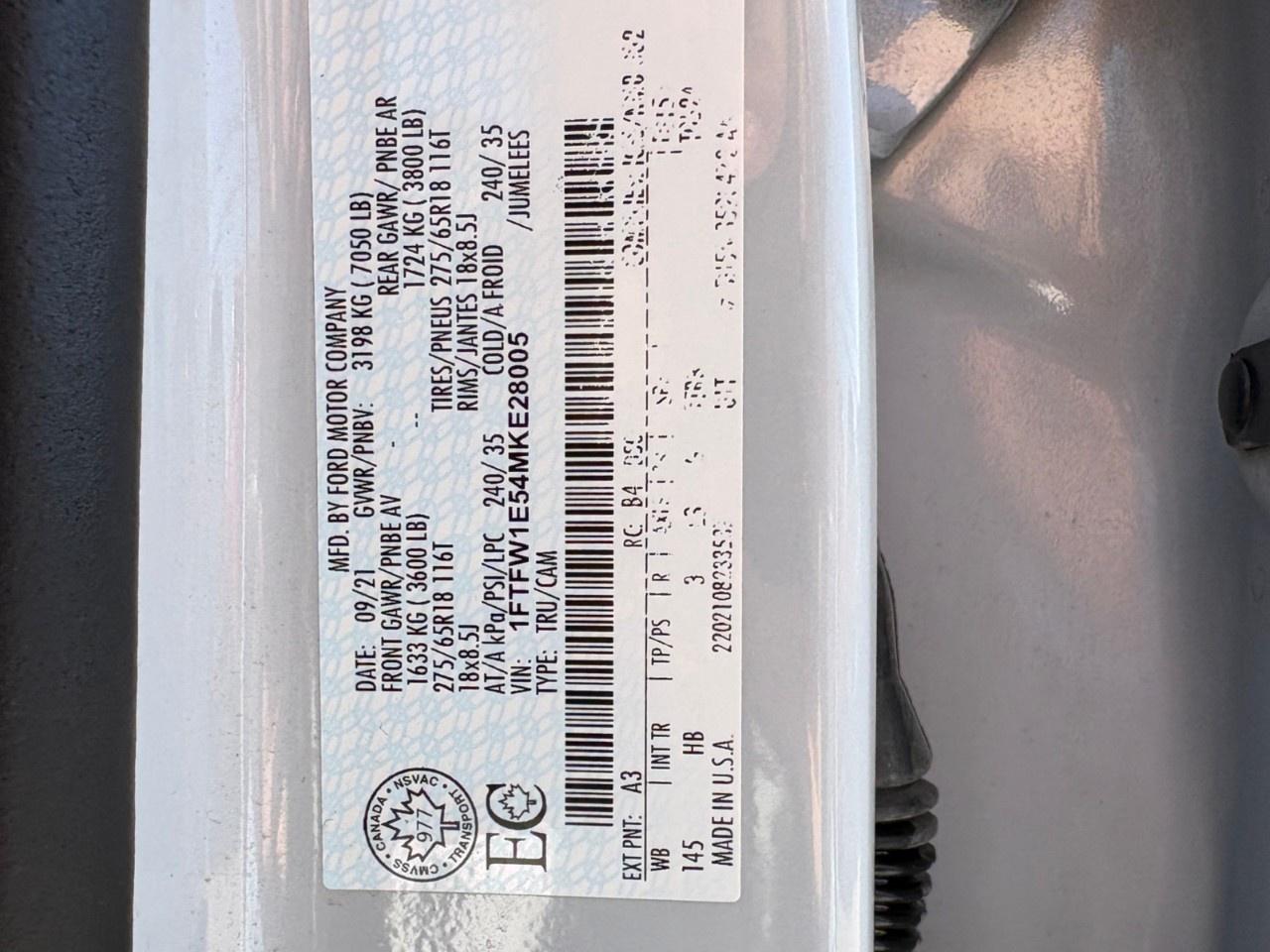 2021 Ford F-150  Photo
