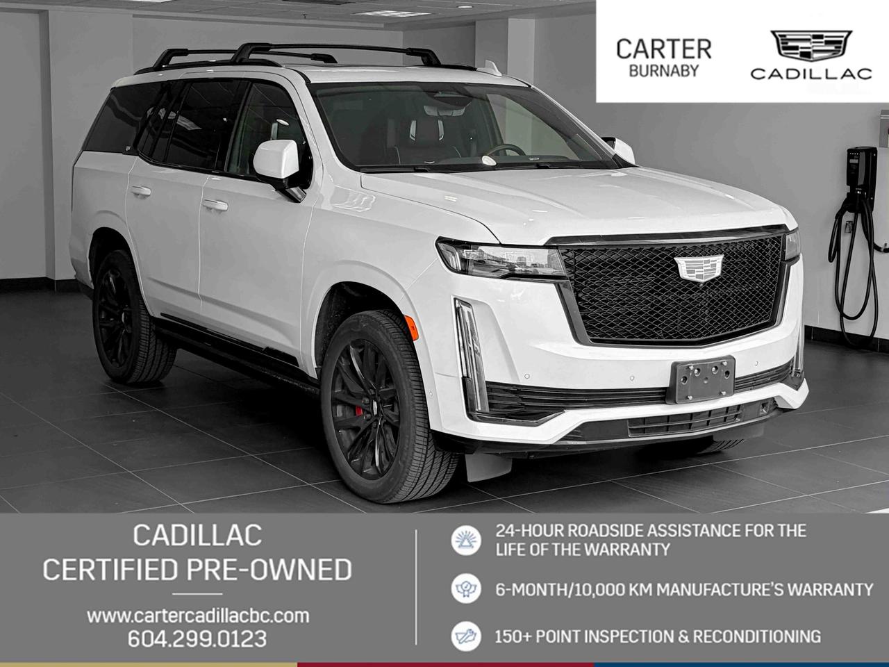 Used 2023 Cadillac Escalade SPORT PLATINUM 4WD | 6.2l eng/Sunroof/HF liftgate for sale in Burnaby, BC