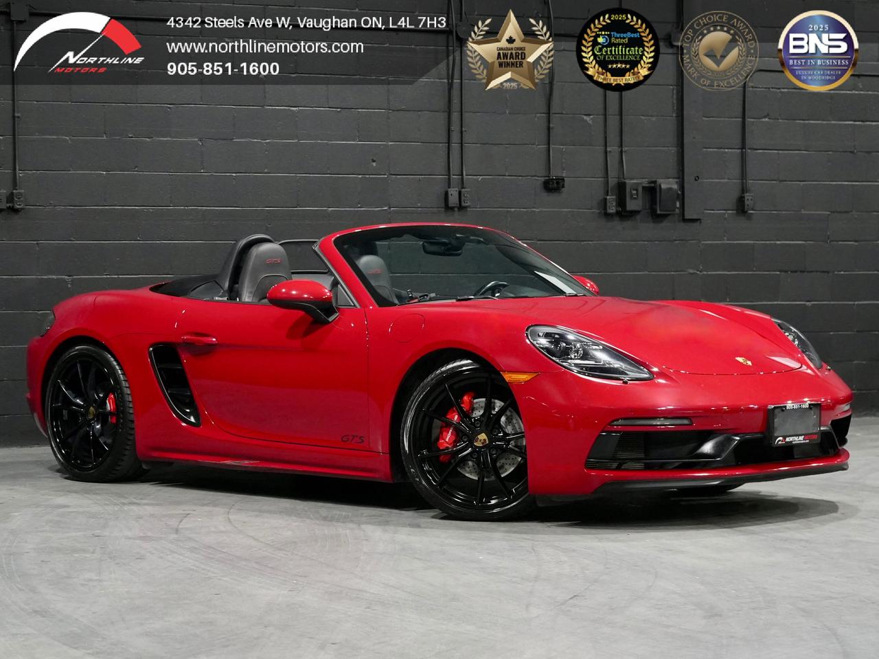 2018 Porsche Boxster 718 GTS Roadster|ALCANTRA PKG| CORONO PKG Photo0
