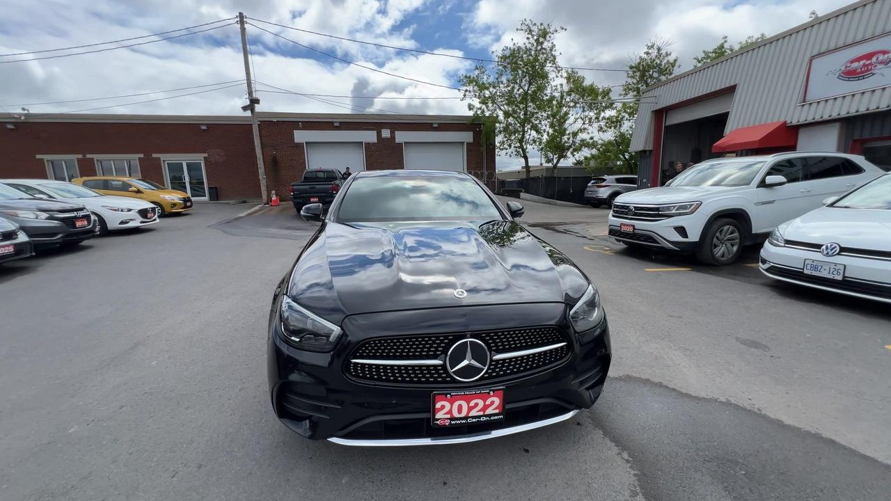 2022 Mercedes-Benz E-Class E350 AWD | 255HP |HTD LEATHER |PANO ROOF | 360 CAM Photo2