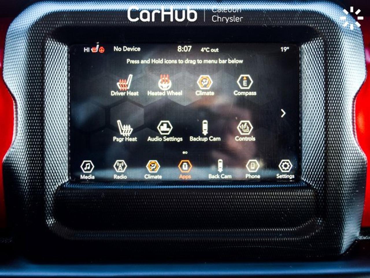 2018 Jeep Wrangler Unlimited Rubicon Dual Top Blind Spot Heated front Seats Photo