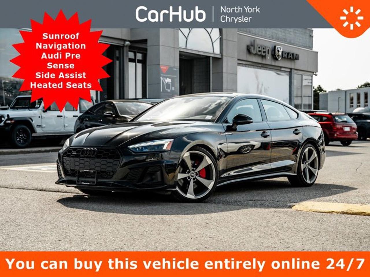2022 Audi A5 Sportback Progressiv Sunroof Navi Audi Pre Sense Side Assist Heated Seats Photo