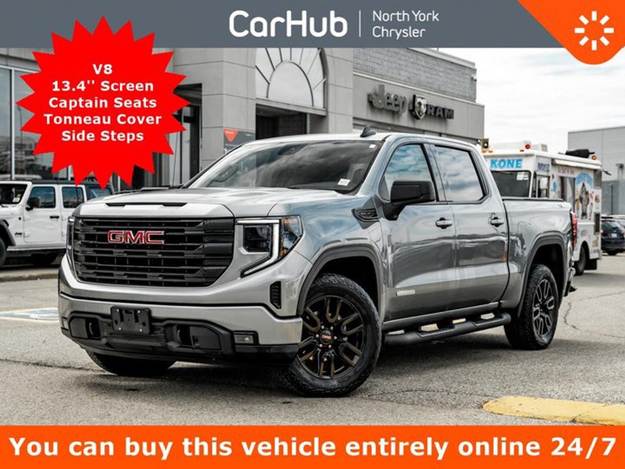 2023 GMC Sierra 1500 Elevation 147'' V8 13.4'' Screen Captain Seats Tonneau Cover Photo