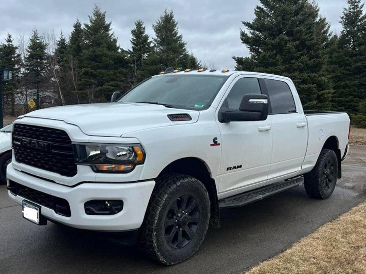 Check out this certified 2024 Ram 2500 Big Horn Crew 4X4 | Night Edition | 6.7L Cummins Diesel | Heated Wheel + Seats | and More !. Its Automatic transmission and 6.7 L engine will keep you going. This Ram 2500 has the following options: Heated Steering Wheel, Alpine Stereo, Air Conditioning, Heated Seats, Tilt Steering Wheel, Steering Radio Controls, Power Windows, Power Locks, Traction Control, and Power Mirrors. See it for yourself at Mark Wilsons Better Used Cars, 5055 Whitelaw Road, Guelph, ON N1H 6J4.MASSIVE SELECTION: 500+ vehicles in ONE LOCATION, all Live Market Priced for the best value!STRAIGHTFORWARD & TRANSPARENT PRICING: Our Advertised Price INCLUDES:Safety Certification! (No separate certification fee upcharge).FREE Carfax History Report!NO upcharge for paying cash!CONFIDENCE & PEACE OF MIND: 30-Day/3,000 km Warranty INCLUDED! Plus a 5-Day Exchange Privilege!*EASY FINANCING: Better-than-bank rates, $0 Down, and 3 Months No Payments available OAC. BAD CREDIT APPROVED HERE!WE BUY CARS: Get Top Dollar for your trade, or sell us your vehicle for CASH even if you dont buy ours!www.shopwilsons.comAn Honest, Transparent Buying Experience. Trusted in business since 1961!(Cash Prices Exclude HST and Licensing Fees only.)