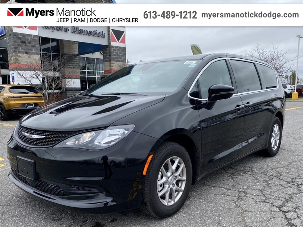 <b>Heated Seats,  Apple CarPlay,  Android Auto,  Heated Steering Wheel,  Power Liftgate!</b><br> <br> <br> <br>Call 613-489-1212 to speak to our friendly sales staff today, or come by the dealership!<br> <br>Comfort meets confidence in the 2026 Grand Caravan, built to make every drive smooth and stress-free. <br> <br>Enjoy the comfortable cabin experience and an elevated level of utility in this Chrysler Grand Caravan. Its designed to help keep you safely on the road and comes loaded with a long list of advanced safety features. Whether you need tons of practical space for family and friends or gear, the Chrysler Grand Caravan has room for it all.<br> <br>This Diamond Black Crystal Pearl van has an Automatic transmission and is powered by a 287HP 3.6L V6 Cylinder Engine. <br> <br> Our Grand Caravans trim level is SXT. This ideal family hauler is stacked with amazing standard features such as heated front seats with power adjustment and lumbar support, 2nd row captains chairs, 60-40 split folding 3rd row bench seats, a heated TechnoLeather synthetic leather steering wheel, dual-zone front air conditioning, power sliding rear doors, and a power liftgate for rear cargo access. Connectivity is handled via a 10.1-inch display powered by Uconnect 5, with Apple CarPlay and Android Auto compatibility, SiriusXM satellite radio, an integrated center stack radio, and USB mobile projection. Additional features also include forward collision warning with active braking, remote engine start, front and rear cupholders, and even more. This vehicle has been upgraded with the following features: Heated Seats, Apple CarPlay, Android Auto, Heated Steering Wheel, Power Liftgate, Remote Start, Forward Collision Alert.<br><br> View the original window sticker for this vehicle with this url <b><a href=http://www.chrysler.com/hostd/windowsticker/getWindowStickerPdf.do?vin=2C4RC1ZG2TR218097 target=_blank>http://www.chrysler.com/hostd/windowsticker/getWindowStickerPdf.do?vin=2C4RC1ZG2TR218097</a></b>.<br> <br>To apply right now for financing use this link: <a href=https://CreditOnline.dealertrack.ca/Web/Default.aspx?Token=3206df1a-492e-4453-9f18-918b5245c510&Lang=en target=_blank>https://CreditOnline.dealertrack.ca/Web/Default.aspx?Token=3206df1a-492e-4453-9f18-918b5245c510&Lang=en</a><br><br> <br/> Weve discounted this vehicle $2816.   <br> Buy this vehicle now for the lowest weekly payment of <b>$148.05</b> with $0 down for 96 months @ 5.29% APR O.A.C. ( Plus applicable taxes -  $1199  fees included in price **Rebates may not be applicable on all purchase types [cash, lease, or finance]. Eligibility and conditions may vary. Please see dealer for full details and confirmation of eligibility.    ).  Incentives expire 2026-06-01.  See dealer for details. <br> <br>If youre looking for a Dodge, Ram, Jeep, and Chrysler dealership in Ottawa that always goes above and beyond for you, visit Myers Manotick Dodge today! Were more than just great cars. We provide the kind of world-class Dodge service experience near Kanata that will make you a Myers customer for life. And with fabulous perks like extended service hours, our 30-day tire price guarantee, the Myers No Charge Engine/Transmission for Life program, and complimentary shuttle service, its no wonder were a top choice for drivers everywhere. Get more with Myers!<br> Come by and check out our fleet of 30+ used cars and trucks and 40+ new cars and trucks for sale in Manotick.  o~o