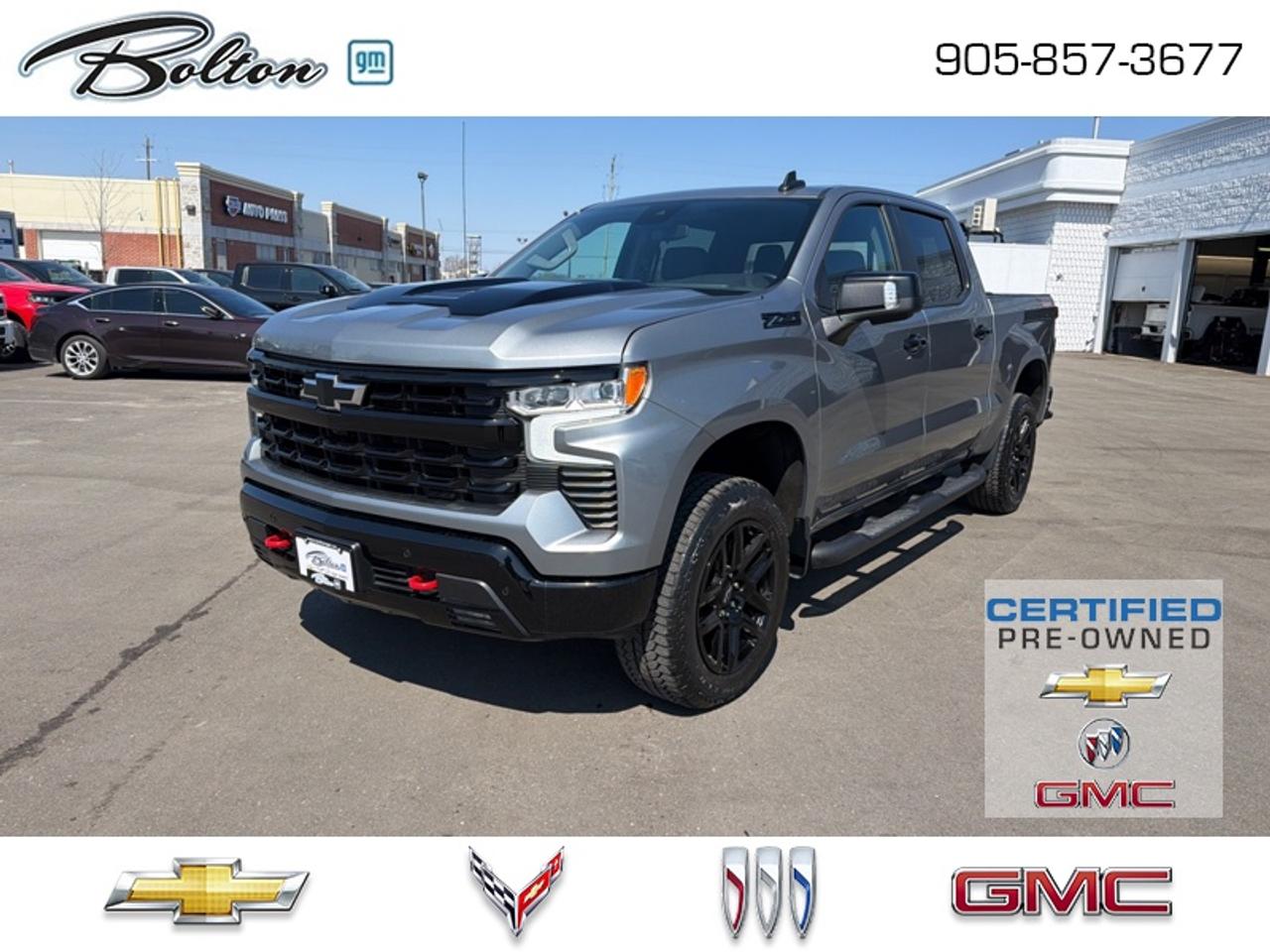 Used 2024 Chevrolet Silverado 1500 LT Trail Boss GM CERTIFIED PRE-OWNED PROGRAM - FINANCE @ 0.99% for sale in Bolton, ON