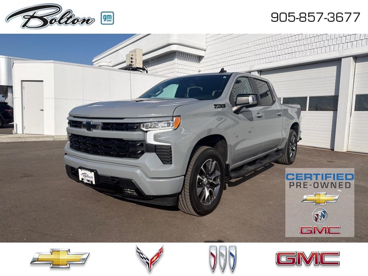 Used 2024 Chevrolet Silverado 1500 RST GM CERTIFIED PRE-OWNED PROGRAM - FINANCE @ 0.99% for sale in Bolton, ON