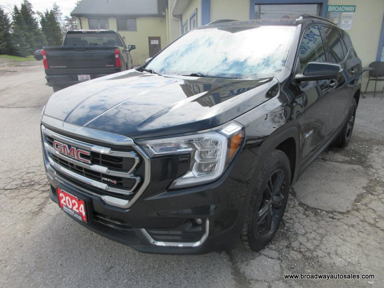 2024 GMC Terrain ALL-WHEEL DRIVE AT4-VERSION 5 PASSENGER 1.4L - TURBO.. LEATHER.. HEATED SEATS & WHEEL.. PANORAMIC SUNROOF.. BACK-UP CAMERA.. BLUETOOTH SYSTEM..