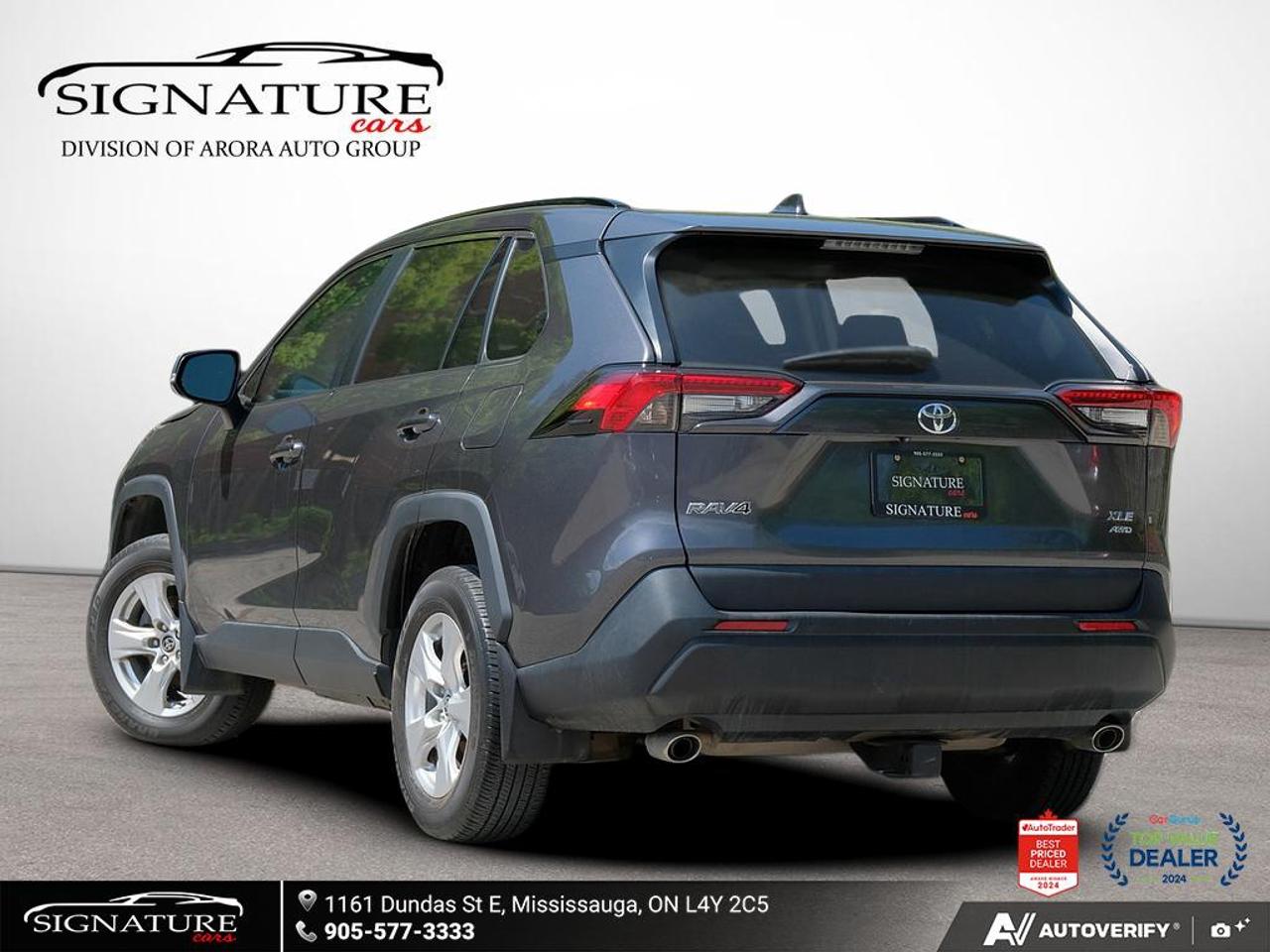 2021 Toyota RAV4 XLE AWD No Accident Sunroof Carplay BSM Photo3