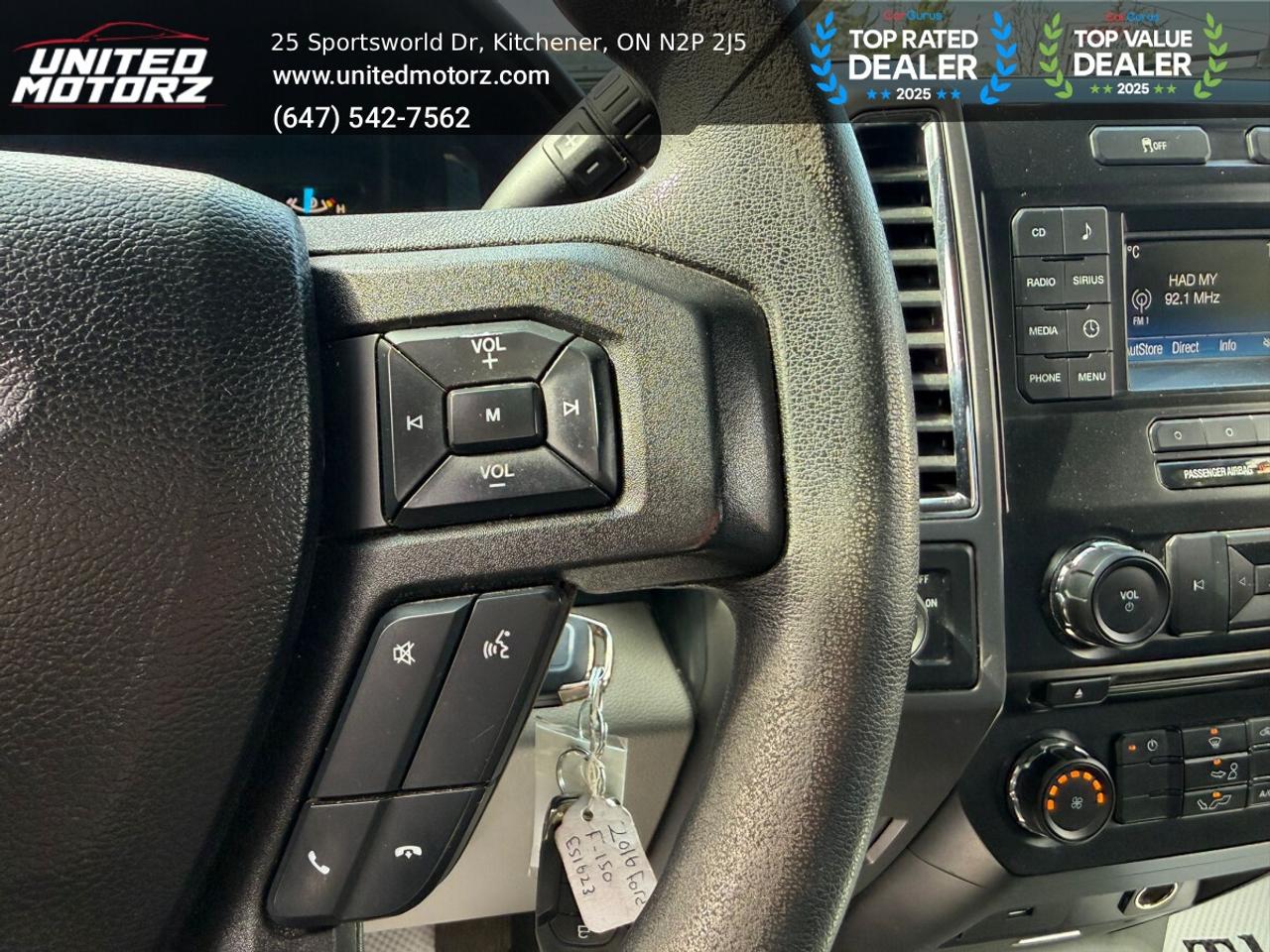 2016 Ford F-150 XL Reg Cab 141" ~SAFETY CERTIFIED~NO ACCIDENTS~ Photo