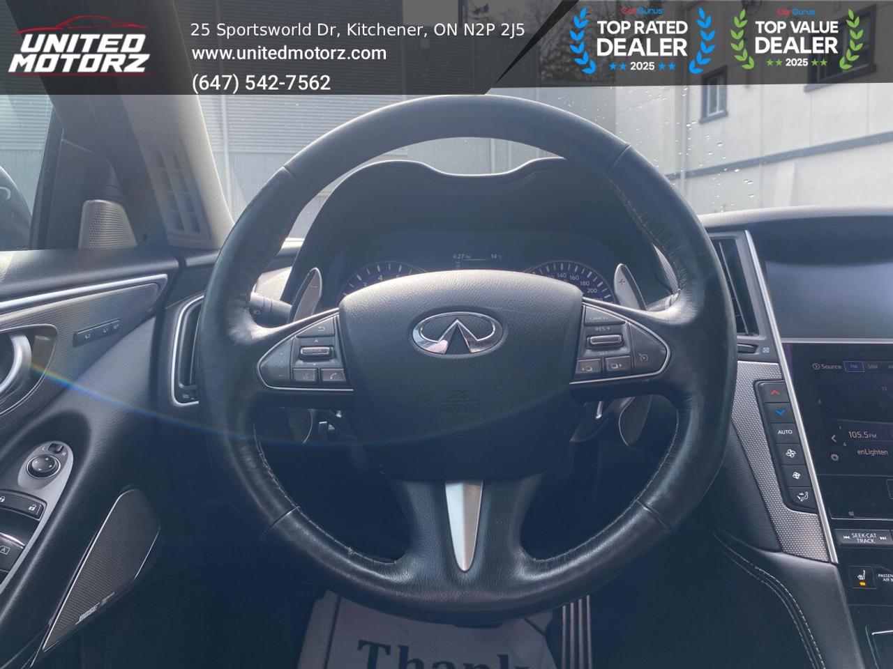 2017 Infiniti Q50 3.0T AWD~43 Service Records~ Photo