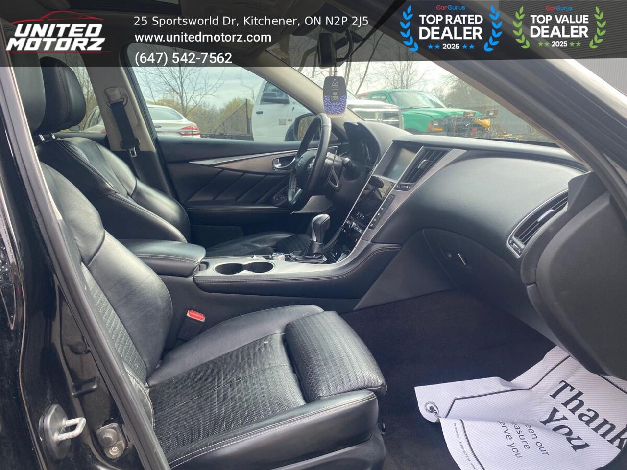 2017 Infiniti Q50 3.0T AWD~43 Service Records~ Photo