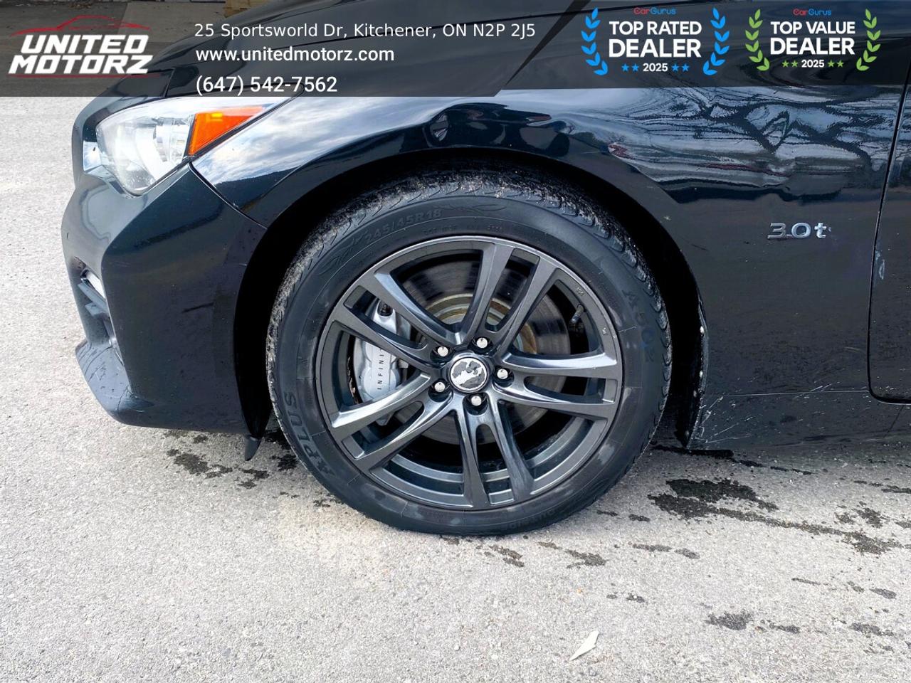 2017 Infiniti Q50 3.0T AWD~43 Service Records~ Photo