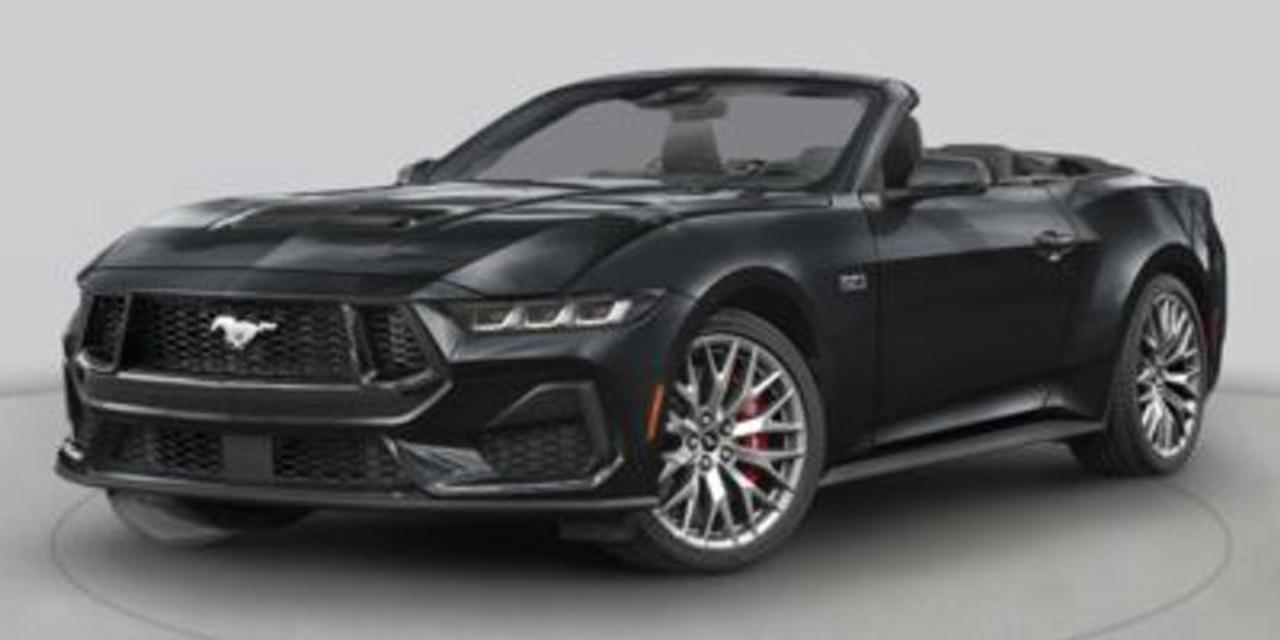 Recent Arrival!Ask for the Internet Department for more information or book your test drive today! Call 403-256-4960 for fast answers at your fingertips! Disclaimer: All prices are plus taxes. See dealer for details. AMVIC Licensed Dealer # B2020028.2025 Mustang 10-Speed Automatic RWD 2D Convertible, ABS brakes, Compass, Electronic Stability Control, Exterior Parking Camera Rear, Front dual zone A/C, Heated door mirrors, Heated front seats, Heated steering wheel, Illuminated entry, Low tire pressure warning, Remote keyless entry, Security Package, Traction control, Wheels: 18 x 8 Machined-Face Aluminum.