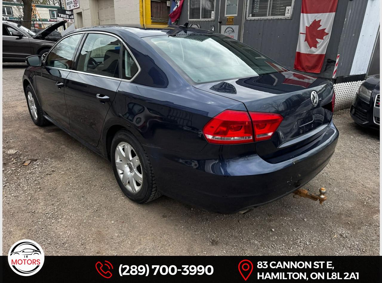 2015 Volkswagen Passat Trendline – Certified – 3 Yr Warranty  Photo2