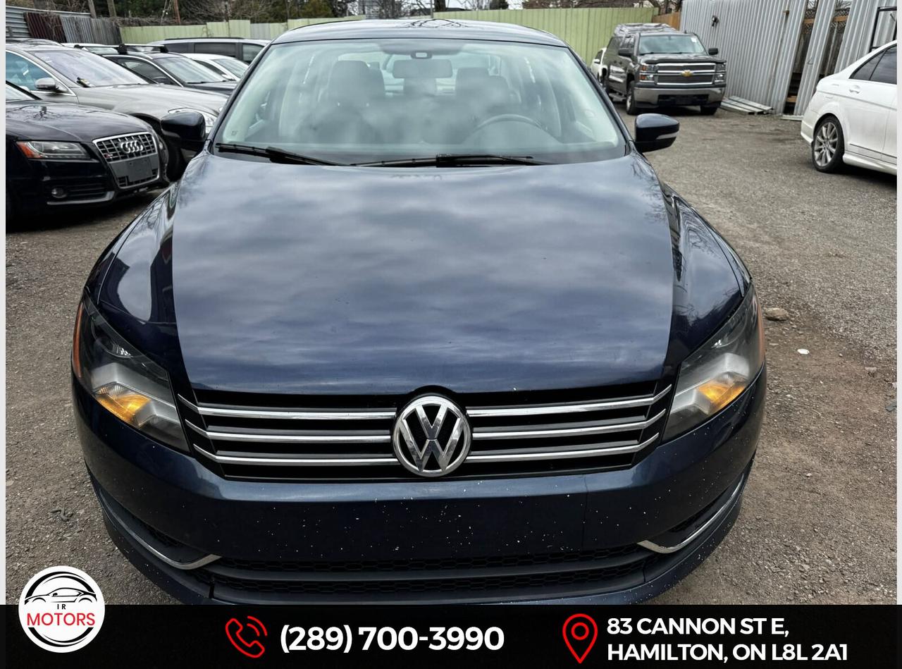 2015 Volkswagen Passat Trendline – Certified – 3 Yr Warranty  Photo