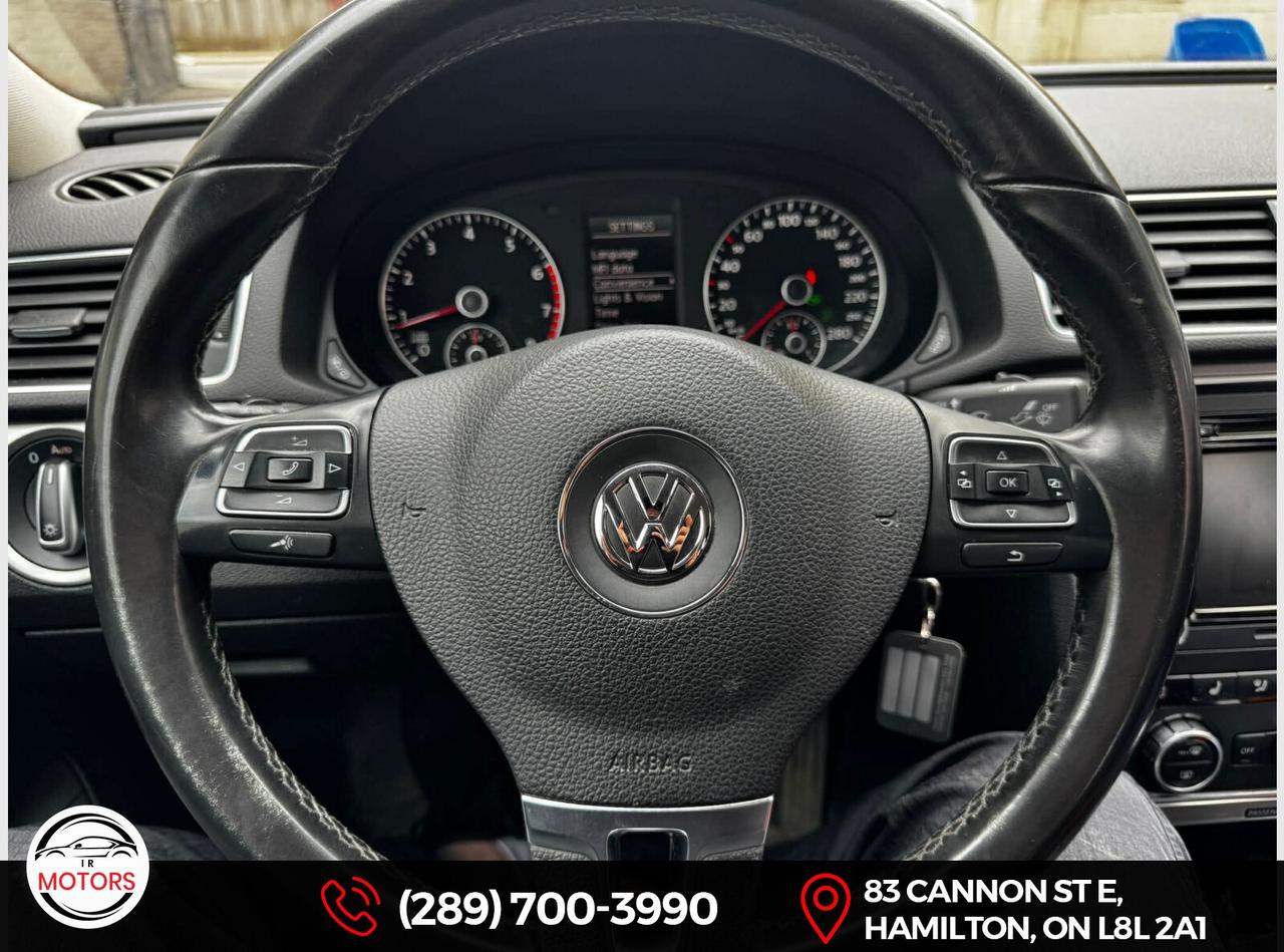 2015 Volkswagen Passat Trendline – Certified – 3 Yr Warranty  Photo