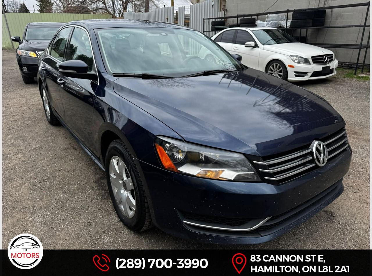 2015 Volkswagen Passat Trendline – Certified – 3 Yr Warranty  Photo