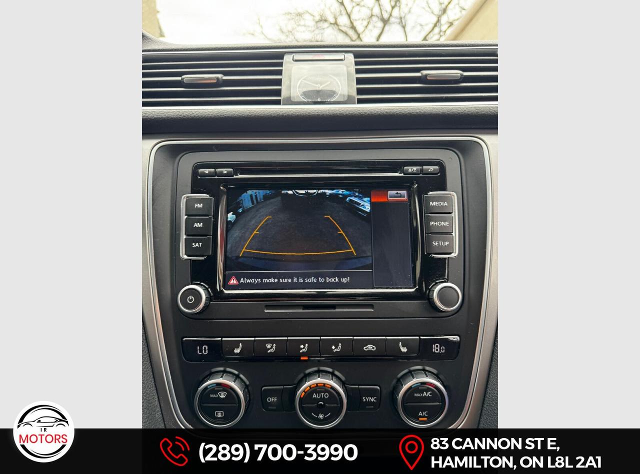 2015 Volkswagen Passat Trendline – Certified – 3 Yr Warranty  Photo