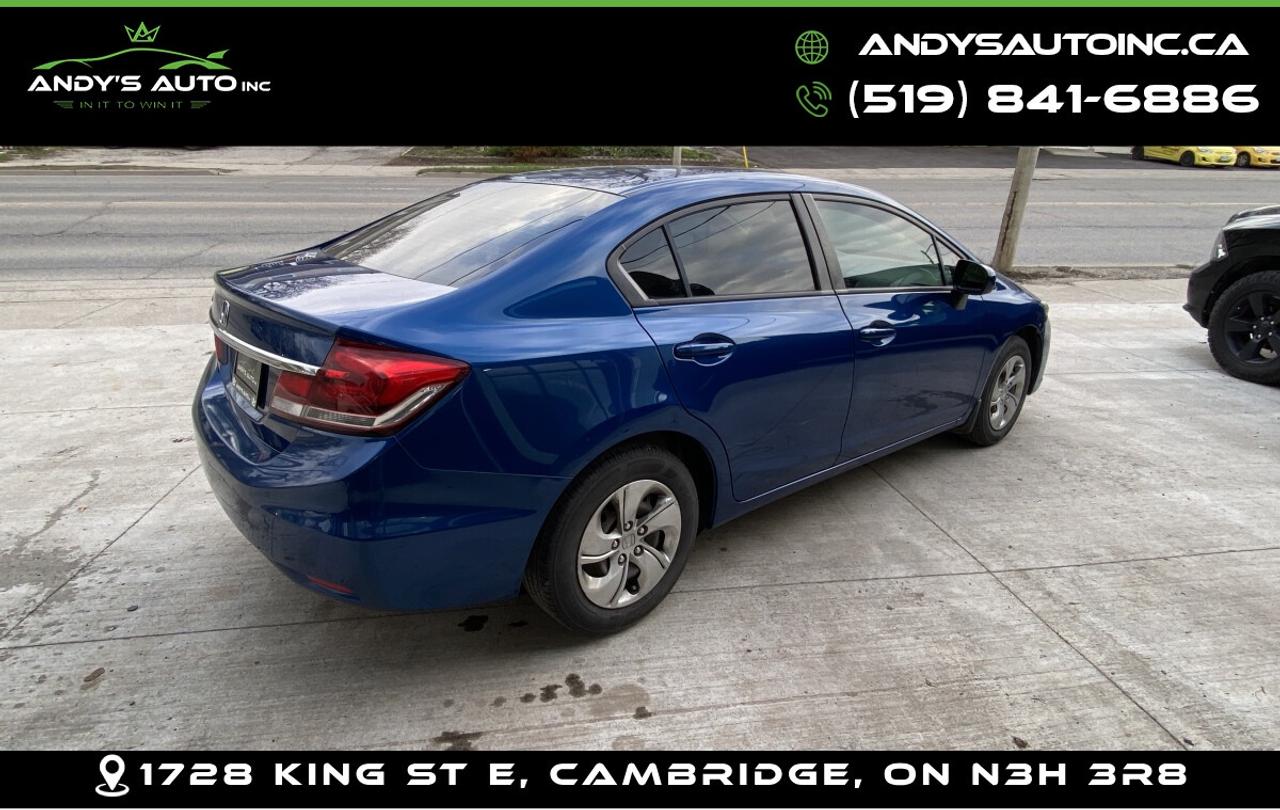2015 Honda Civic LX ! AUTO ! NO ACCIDENTS ! Photo4
