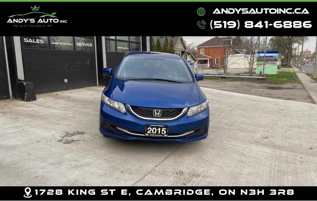 2015 Honda Civic LX ! AUTO ! NO ACCIDENTS ! Photo