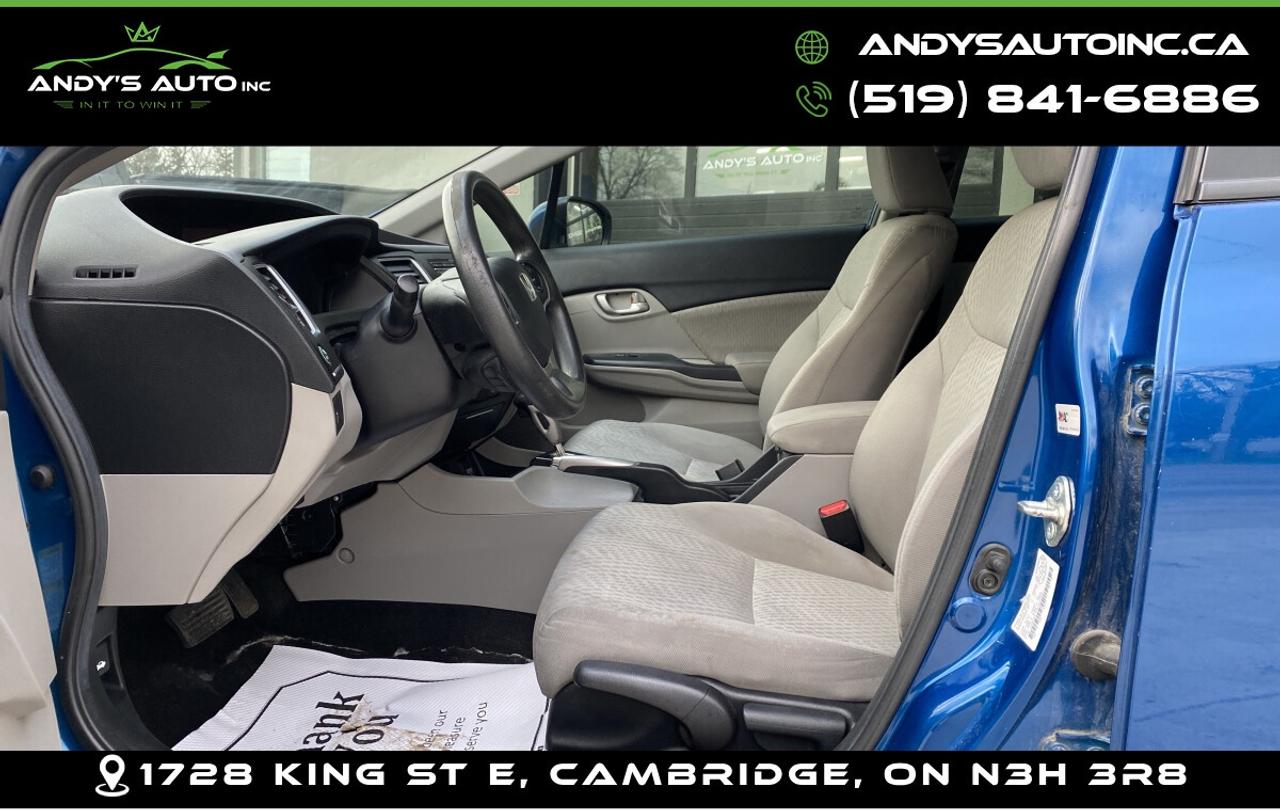 2015 Honda Civic LX ! AUTO ! NO ACCIDENTS ! Photo