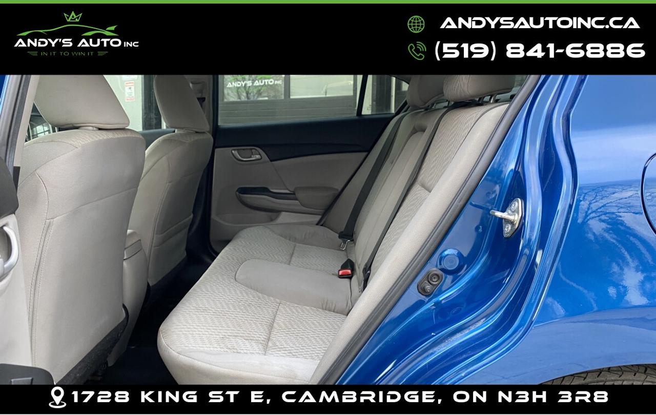 2015 Honda Civic LX ! AUTO ! NO ACCIDENTS ! Photo