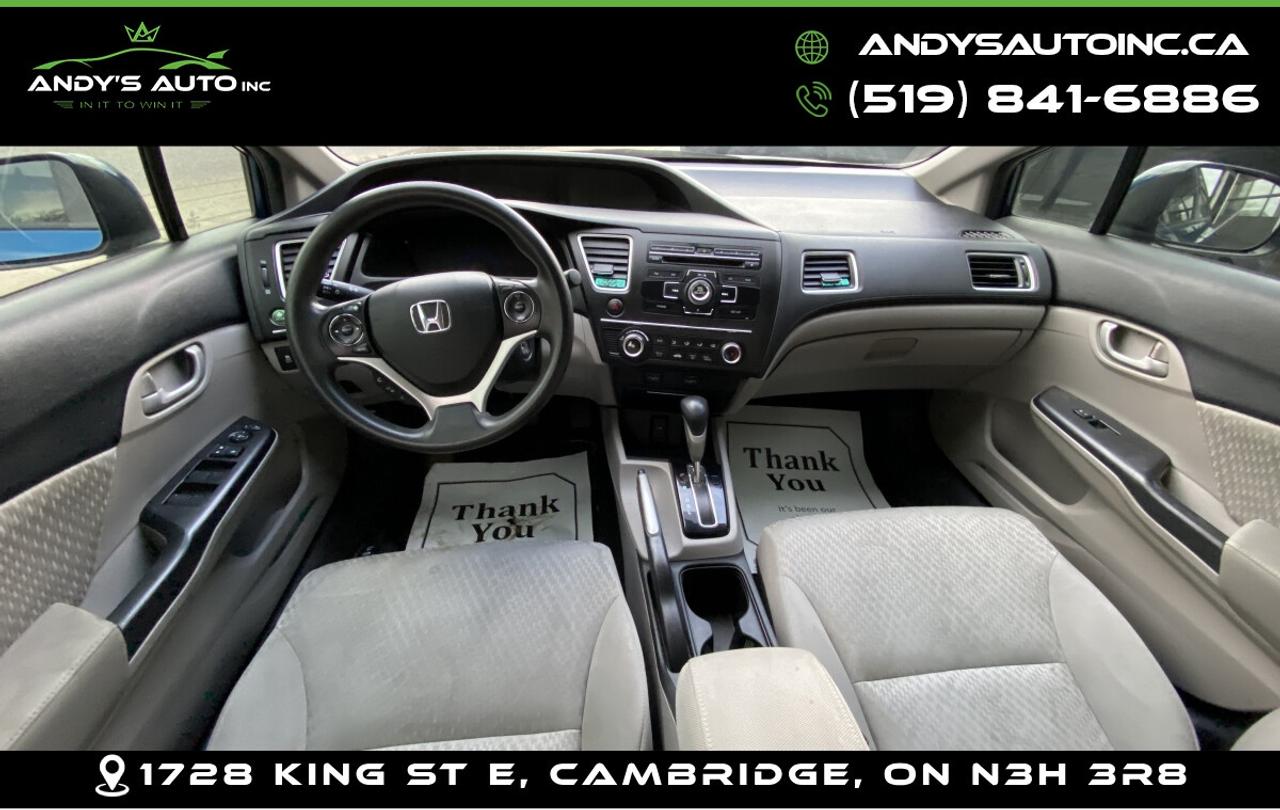 2015 Honda Civic LX ! AUTO ! NO ACCIDENTS ! Photo