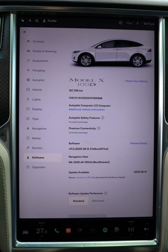 2017 Tesla Model X 100D-LONG RANGE-AWD/NAV/AUTO PILOT/DRIVER ASSIST/F Photo