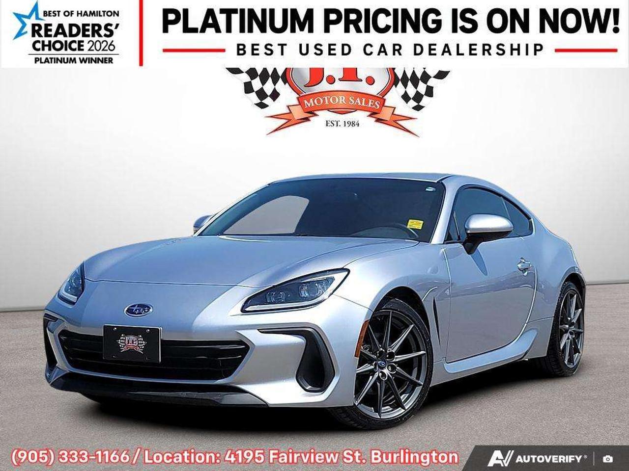 2023 Subaru BRZ Sport-tech Apple CarPlay & Android Auto • Heated Front Seats • Lane Assist • SiriusXM® Satellite Radio • Backup Camera Photo0