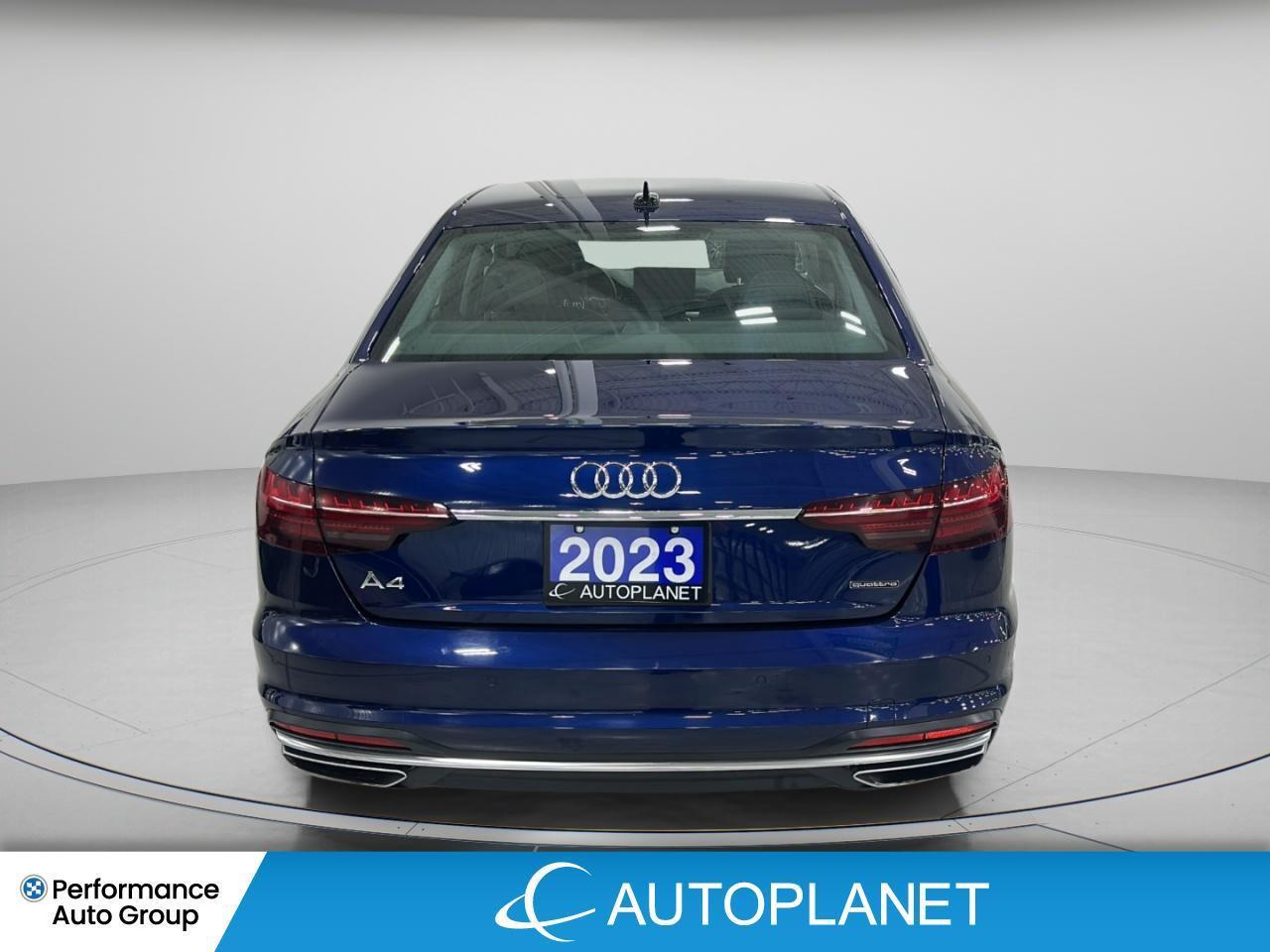 2023 Audi A4 Komfort 45 TFSI Quattro, Sunroof, Back Up Cam! Photo