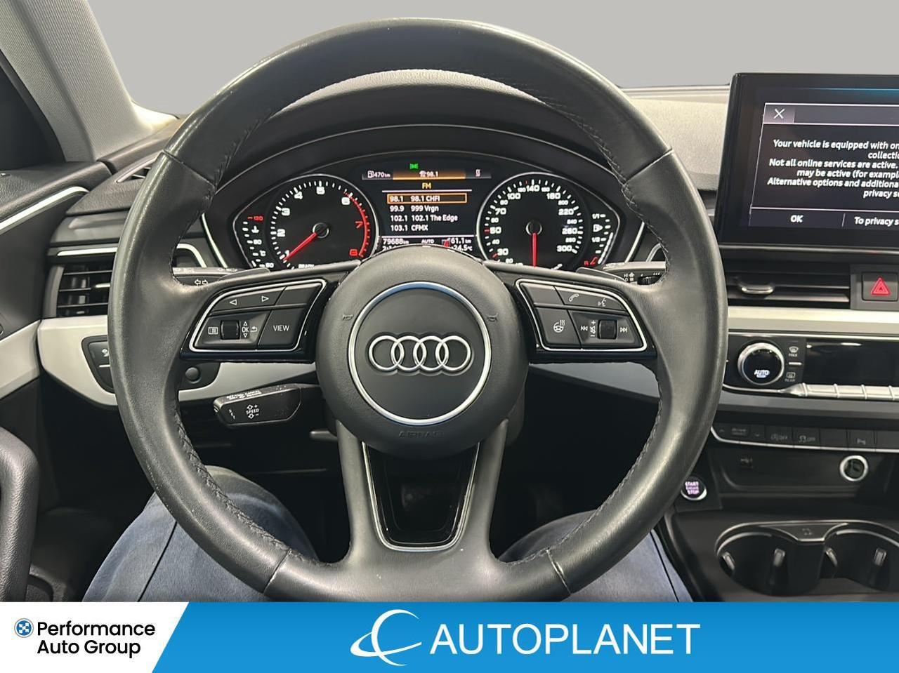 2023 Audi A4 Komfort 45 TFSI Quattro, Sunroof, Back Up Cam! Photo