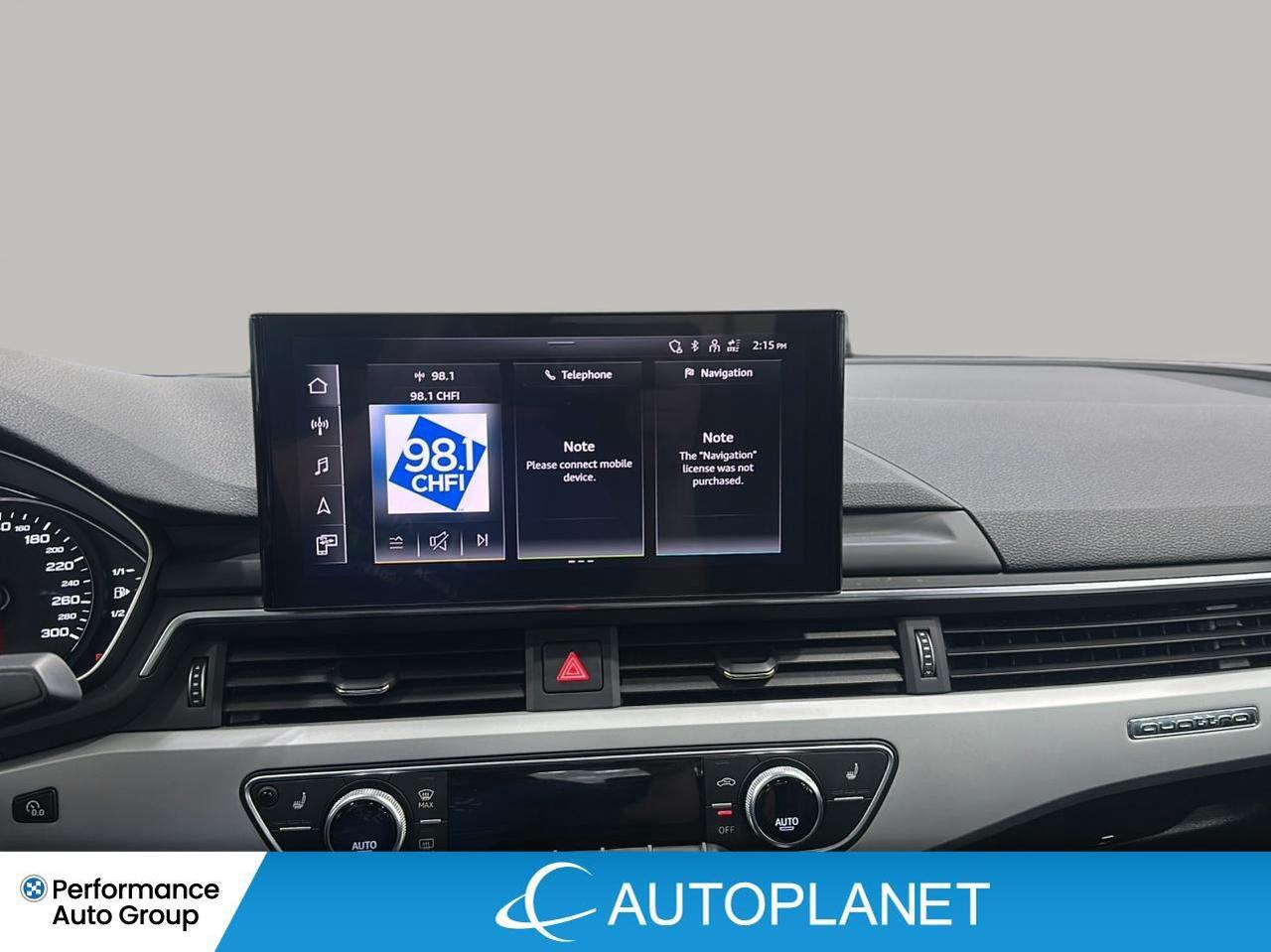2023 Audi A4 Komfort 45 TFSI Quattro, Sunroof, Back Up Cam! Photo