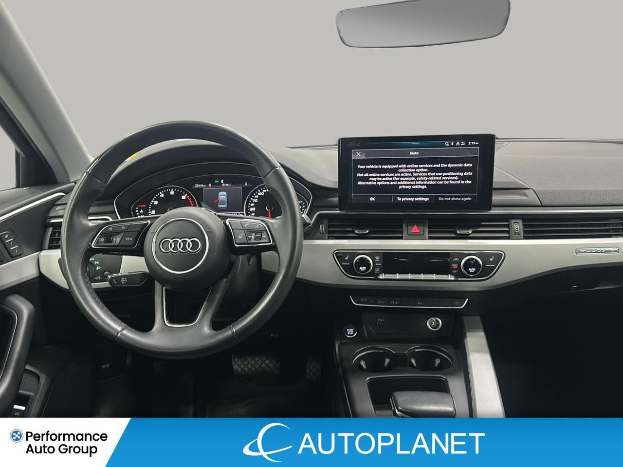 2023 Audi A4 Komfort 45 TFSI Quattro, Sunroof, Back Up Cam! Photo
