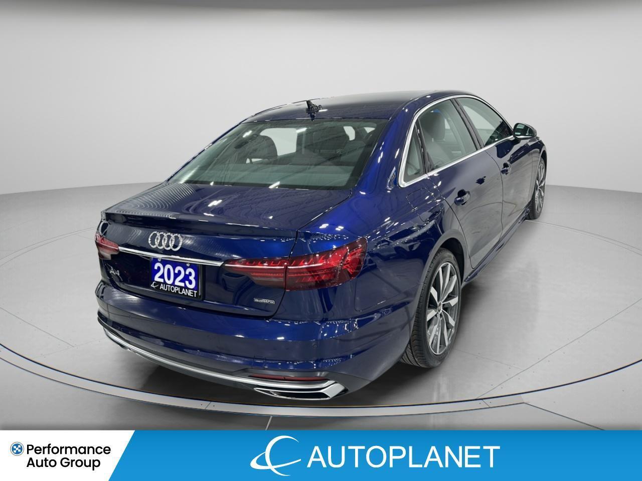 2023 Audi A4 Komfort 45 TFSI Quattro, Sunroof, Back Up Cam! Photo4