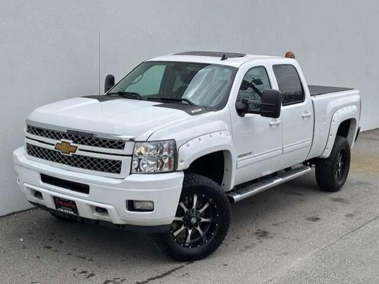 2014 Chevrolet Silverado 2500 LTZ 4WD LEATHER-ROOF-NAVI-CAMERA-WHEELS-JACKED UP! Photo