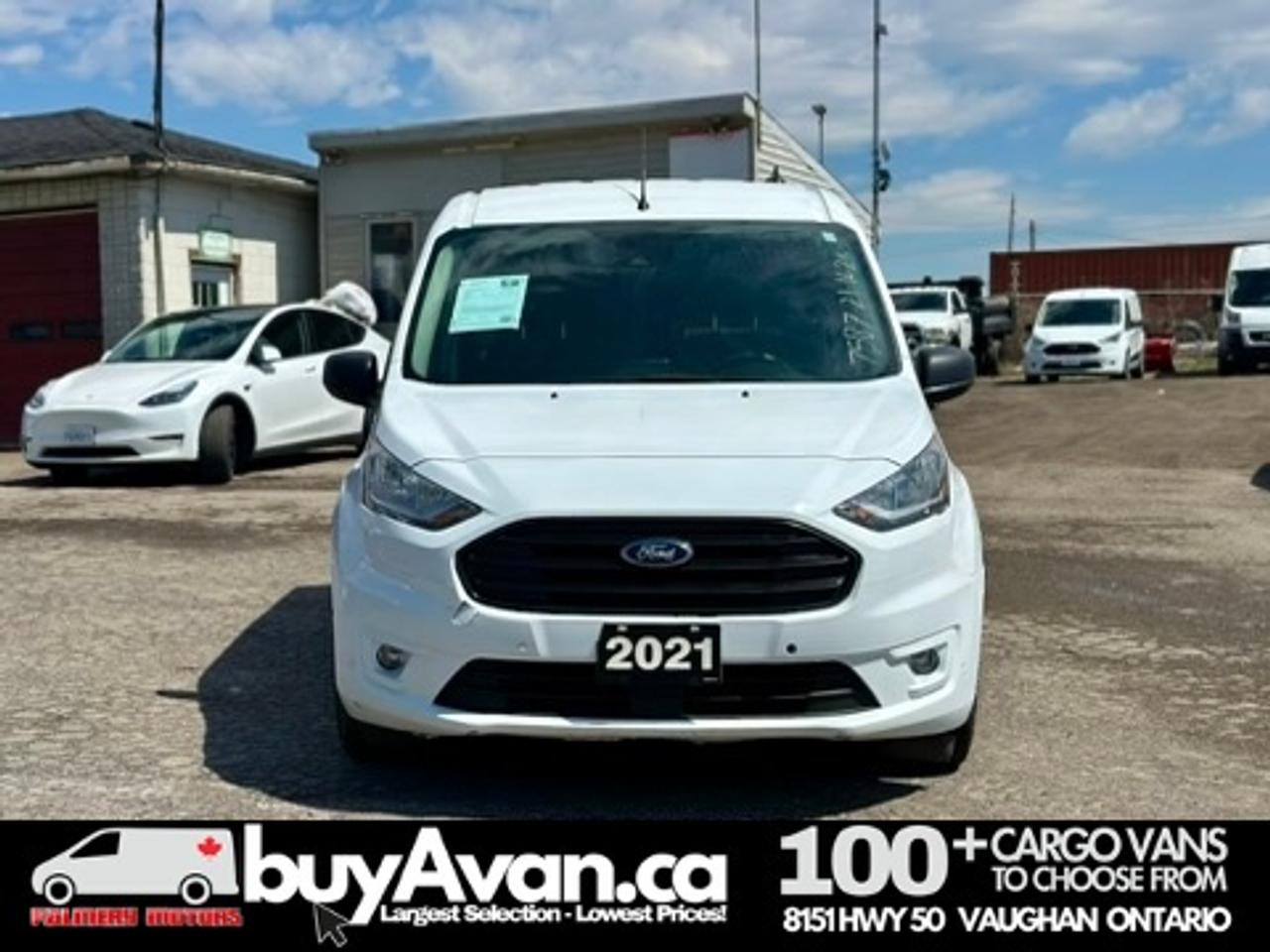 2021 Ford Transit Connect Cargo Van Transit Connect XLT Divider + Shelves Photo