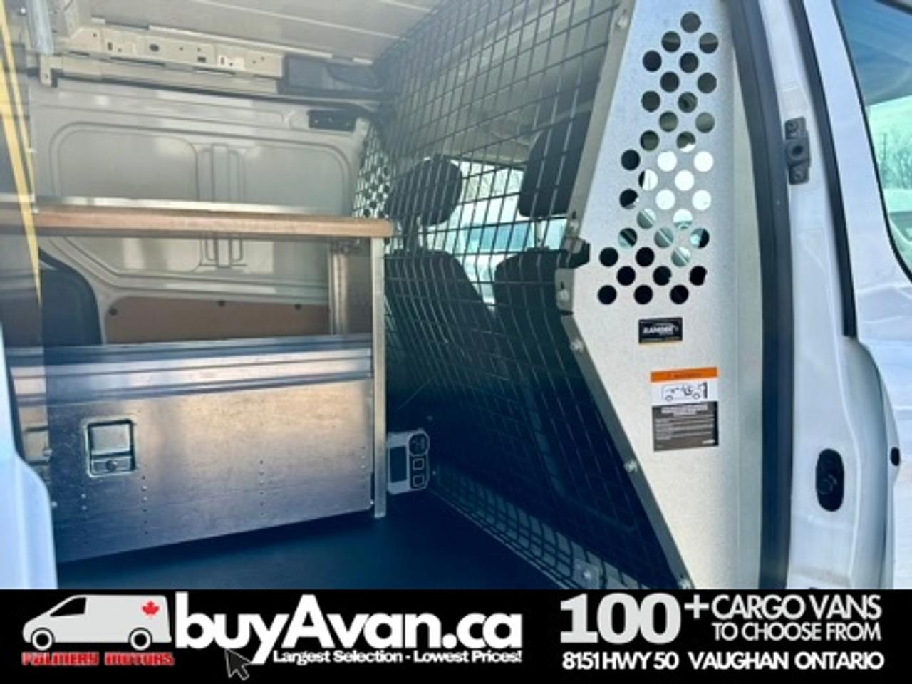 2021 Ford Transit Connect Cargo Van Transit Connect XLT Divider + Shelves Photo