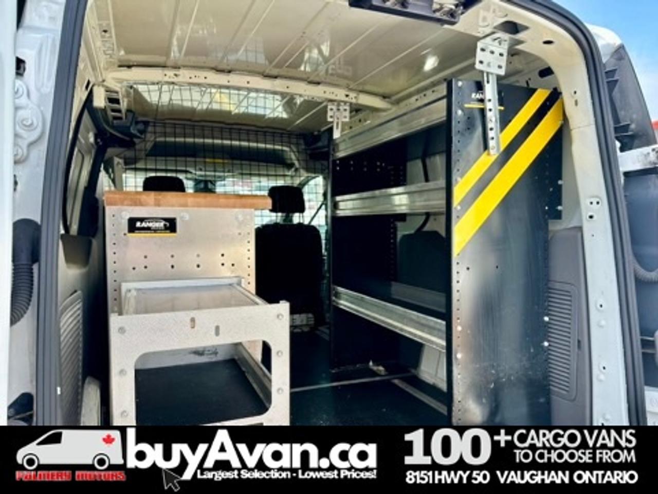 2021 Ford Transit Connect Cargo Van Transit Connect XLT Divider + Shelves Photo