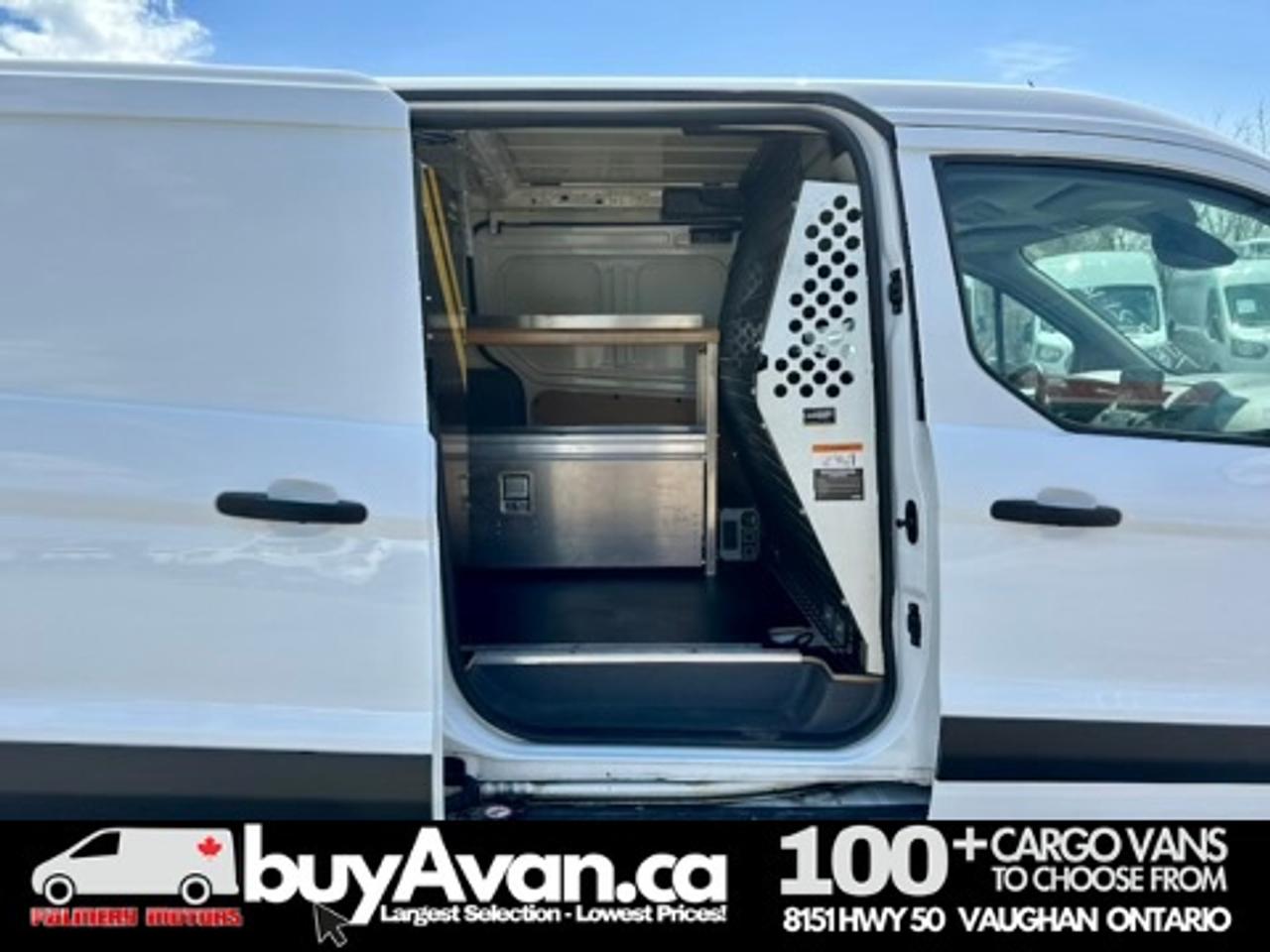 2021 Ford Transit Connect Cargo Van Transit Connect XLT Divider + Shelves Photo