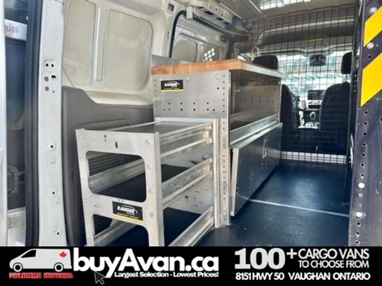 2021 Ford Transit Connect Cargo Van Transit Connect XLT Divider + Shelves Photo