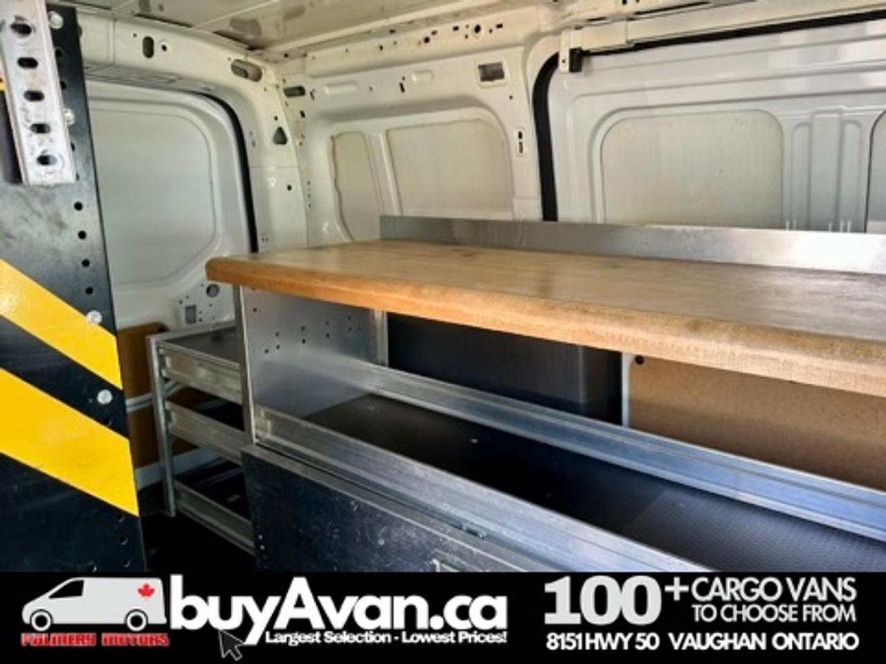 2021 Ford Transit Connect Cargo Van Transit Connect XLT Divider + Shelves Photo