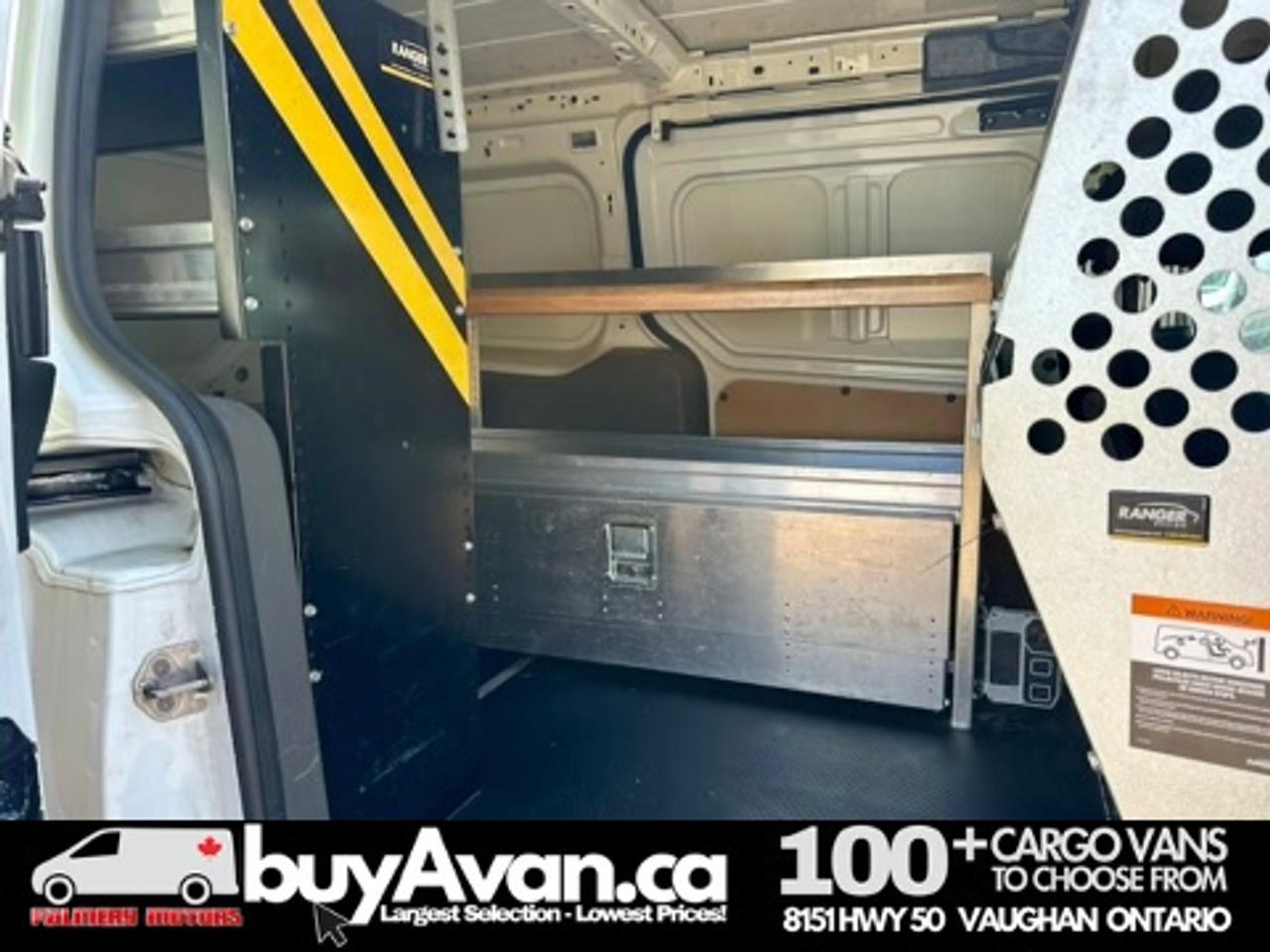 2021 Ford Transit Connect Cargo Van Transit Connect XLT Divider + Shelves Photo