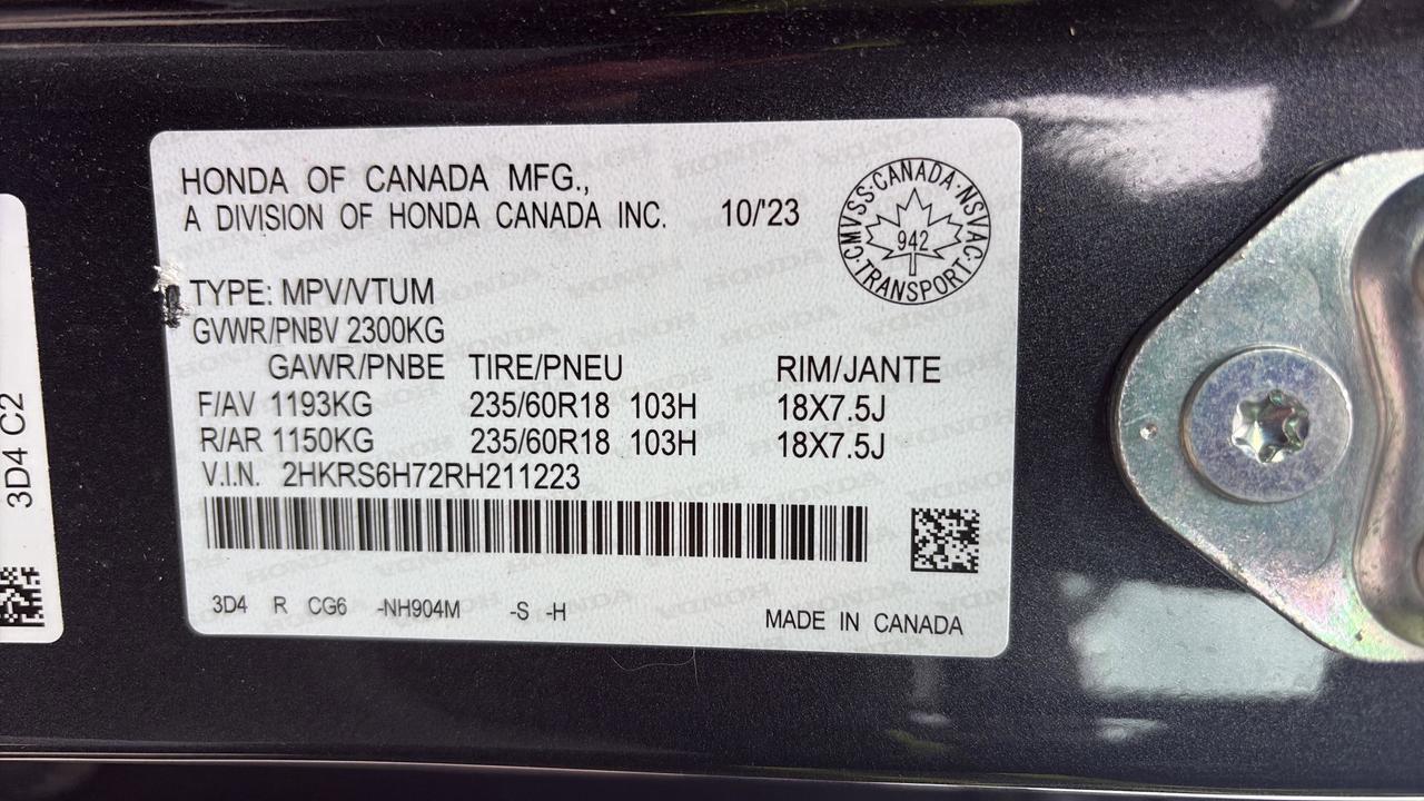 2024 Honda CR-V Hybrid EX-L AWD Photo