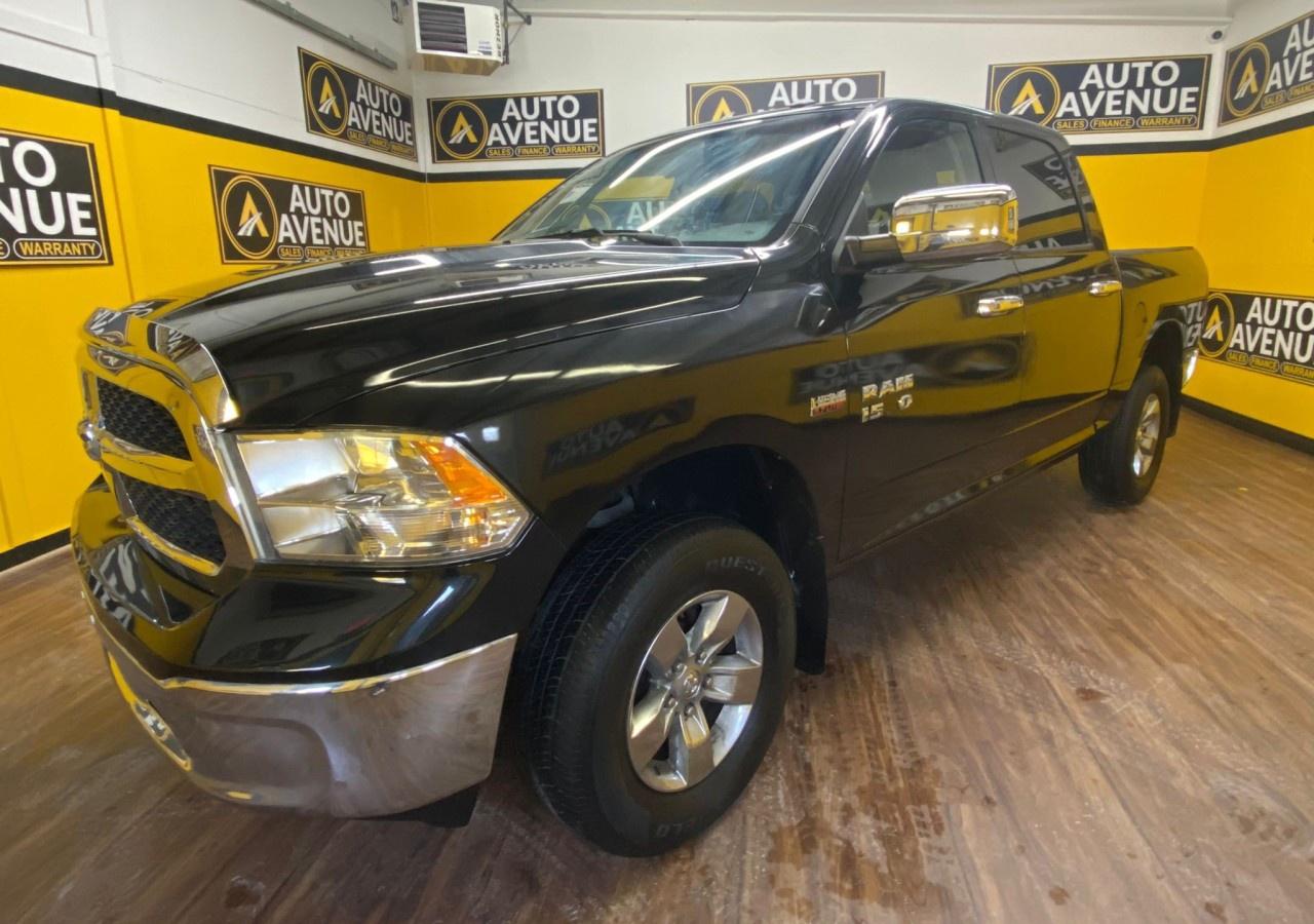 POWER, DURABILITY, AND EVERYDAY RELIABILITY COME TOGETHER IN THIS 2017 RAM 1500 ST. BUILT TO HANDLE TOUGH TASKS WHILE DELIVERING A SMOOTH AND CONFIDENT RIDE, THIS FULL-SIZE TRUCK OFFERS A STRONG ENGINE, SPACIOUS CABIN, AND PRACTICAL CARGO CAPACITY. STANDARD FEATURES INCLUDE AIR CONDITIONING, POWER WINDOWS AND LOCKS, CRUISE CONTROL, AND ADVANCED SAFETY SYSTEMS SUCH AS MULTIPLE AIRBAGS AND STABILITY CONTROL FOR PEACE OF MIND ON THE ROAD. WHETHER YOU&rsquo;RE TOWING, HAULING, OR COMMUTING, THE RAM 1500 ST COMBINES FUNCTIONALITY WITH COMFORT. DON&rsquo;T MISS OUT&mdash;CONTACT US TODAY TO BOOK YOUR TEST DRIVE AND EXPERIENCE IT FOR YOURSELF!<br /><br />AUTO AVENUE IS AN AMVIC LICENSED DEALERSHIP, COMMITTED TO PROVIDING EXCEPTIONAL SERVICE AND QUALITY VEHICLES WITH FLEXIBLE PAYMENT OPTIONS. <br/>